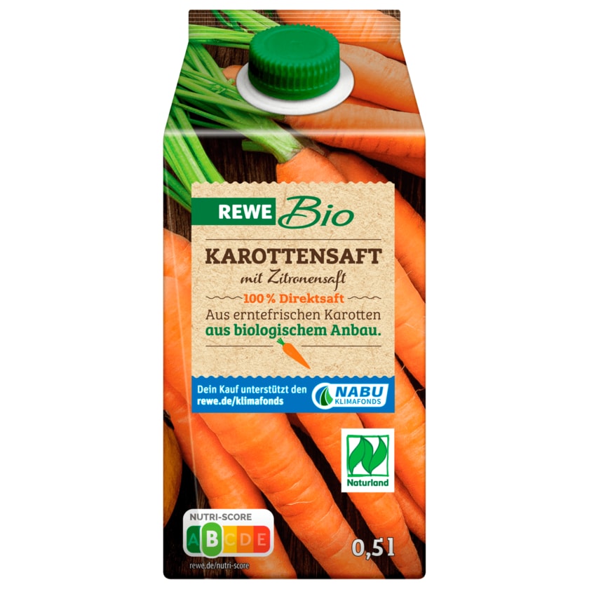 REWE Bio Karottensaft 0,5l